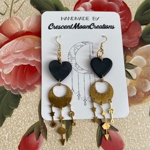 Heart earrings